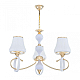 Подвесная люстра Arte Milano Florentia-2387 302387/3 Wh/Gd