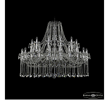 Подвесная люстра Bohemia Ivele Crystal 1413/24+12/530 Ni