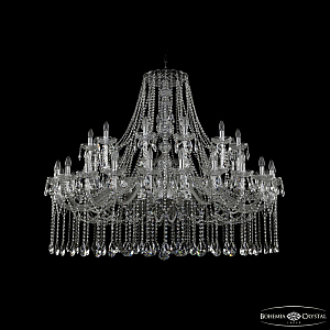 Подвесная люстра Bohemia Ivele Crystal 1413/24+12/530 Ni