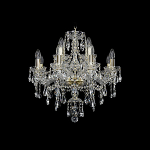 Подвесная люстра Bohemia Ivele Crystal 1415/8+4/200 G