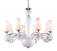 Подвесная люстра Arte Lamp Biancaneve A8110LM-8WH