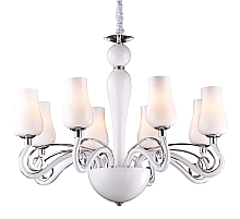 Подвесная люстра Arte Lamp Biancaneve A8110LM-8WH