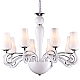 Подвесная люстра Arte Lamp Biancaneve A8110LM-8WH
