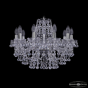 Подвесная люстра Bohemia Ivele Crystal 1409/10/195 Ni