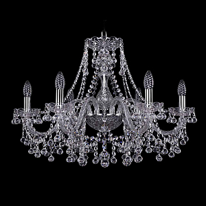 Подвесная люстра Bohemia Ivele Crystal 1409/6/240 Ni