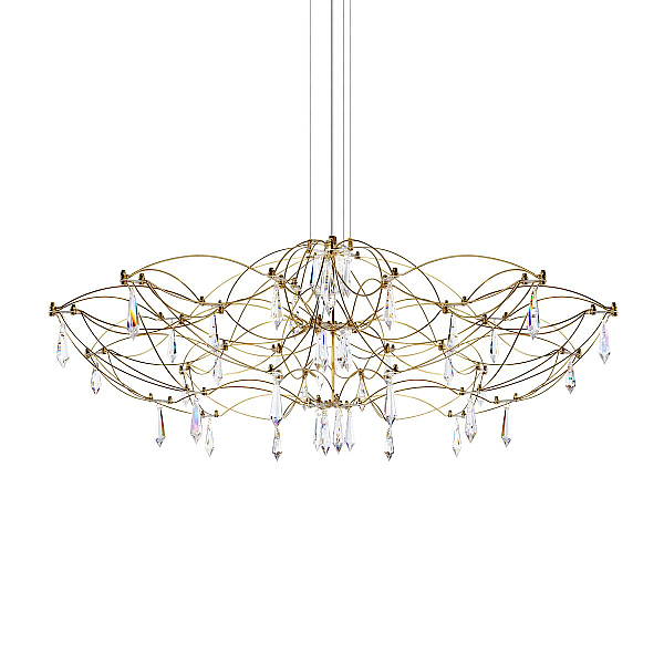 Подвесная люстра Loft IT Mira 10586/900 Gold Asfour