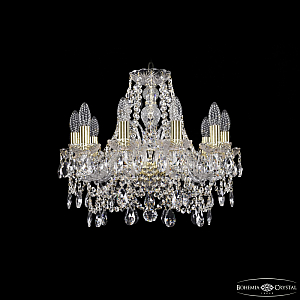 Подвесная люстра Bohemia Ivele Crystal 1411/10/160 G