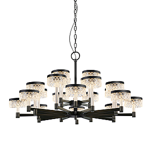 Подвесная люстра Delight Collection MD21020075 MD21020075-20A matt black