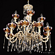 Подвесная люстра Bohemia Ivele Crystal AL79101/10+5/250/2D A WMG P Shampan/M-1G