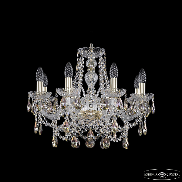 Подвесная люстра Bohemia Ivele Crystal 1411/8/195 G K801