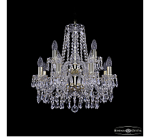 Подвесная люстра Bohemia Ivele Crystal 1403/8+4/160/2d G