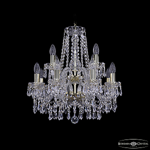 Подвесная люстра Bohemia Ivele Crystal 1403/8+4/160/2d G