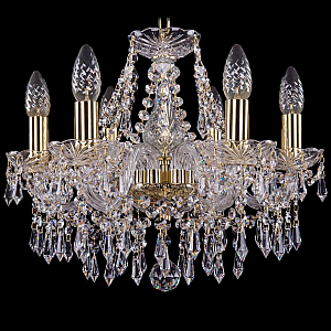 Подвесная люстра Bohemia Ivele Crystal 1403/6/141 G