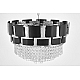 Подвесная люстра Lumina Deco LDP 7045-600 BK+CHR