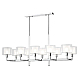 Подвесная люстра Crystal Lux Maestro SP-PL10 L1100 Chrome