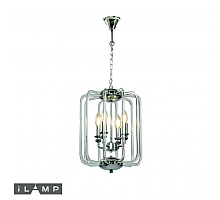 Подвесная люстра iLamp Mono P2481-4 Chrome