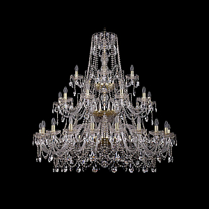 Подвесная люстра Bohemia Ivele Crystal 1411/20+10+5/460/3d G