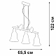 Подвесная люстра Vitaluce V2958-0/3S