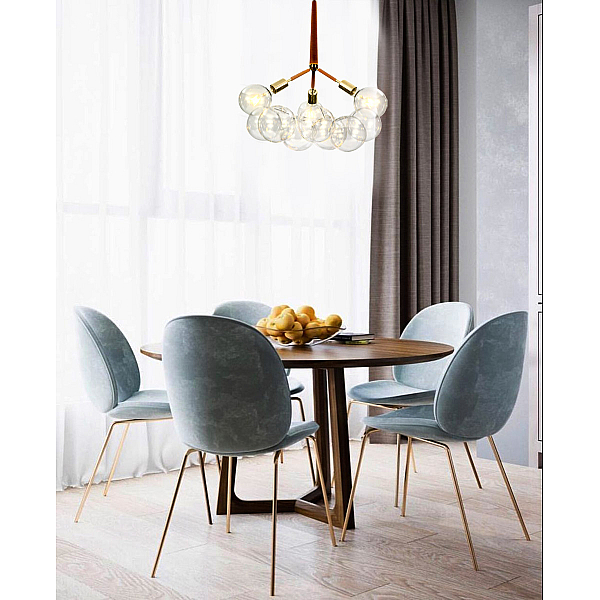 Подвесная люстра DeLight Collection 9087/3 brown