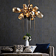 Подвесная люстра Delight Collection Britannica 8898P/AL gold/smoky