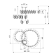 Подвесная люстра Bogates Farfalla 90374/3 a065739
