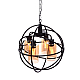 Подвесная люстра Lumina Deco Stradi LDP 11509-4 BK