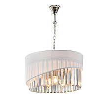 Подвесная люстра iLamp Casa P9508-4 Nickel