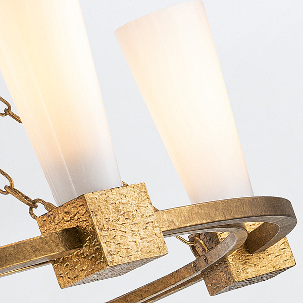 Подвесная люстра Elstead Lighting KRISTY5-DG-OPAL