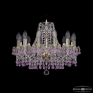 Подвесная люстра Bohemia Ivele Crystal 1410/12/160 G V7010