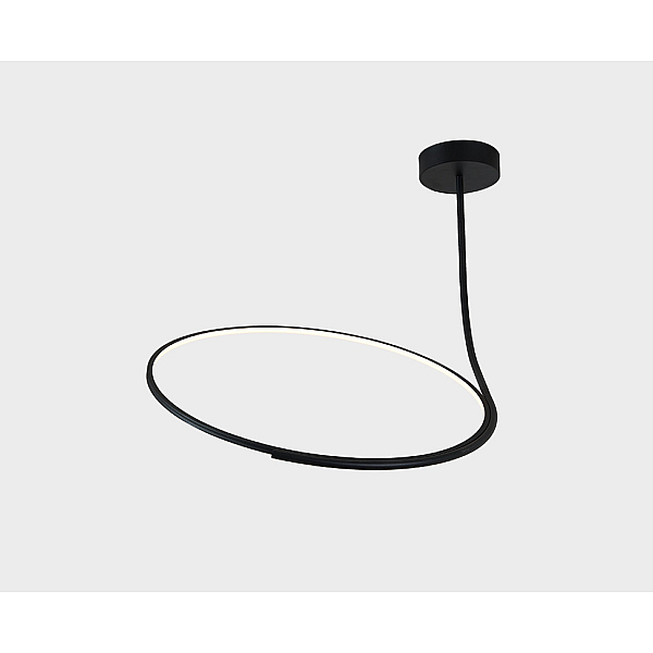 Подвесной светодиодный светильник Italline IT013-6025 black 3000K