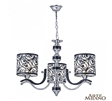 Подвесная люстра Arte Milano Florentia-4957 304957/3 Bk/Ni