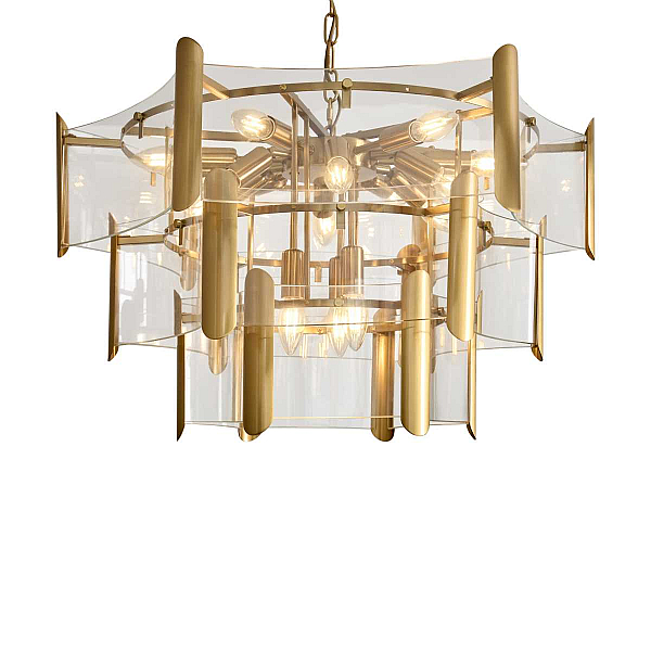 Подвесная люстра Freya Люмьер / Lumiere FR5516PL-15BS