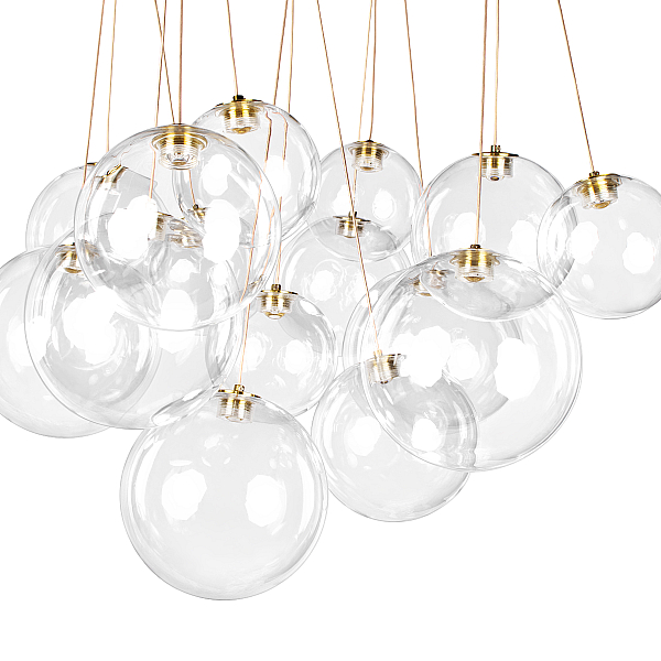 Подвесная светодиодная люстра Loft IT Pop it 10270/D15