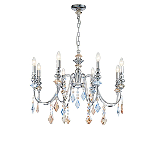 Подвесная люстра Lucia Tucci Maya 4450.8 Chrome