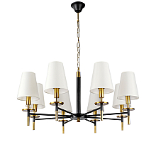 Подвесная люстра Arte Lamp Riccardo A4075LM-8BK