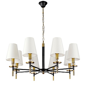 Подвесная люстра Arte Lamp Riccardo A4075LM-8BK