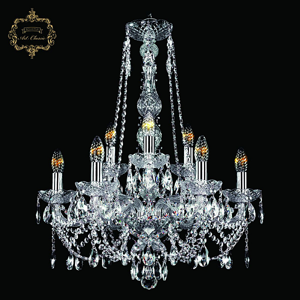 Подвесная люстра Art Classic 11.21.6+3.200.h-68.Cr.Sp
