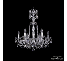 Подвесная люстра Bohemia Ivele Crystal 1402/6/195/XL-64 Ni
