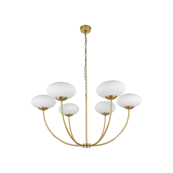 Люстра NEWPORT 3916/С brass