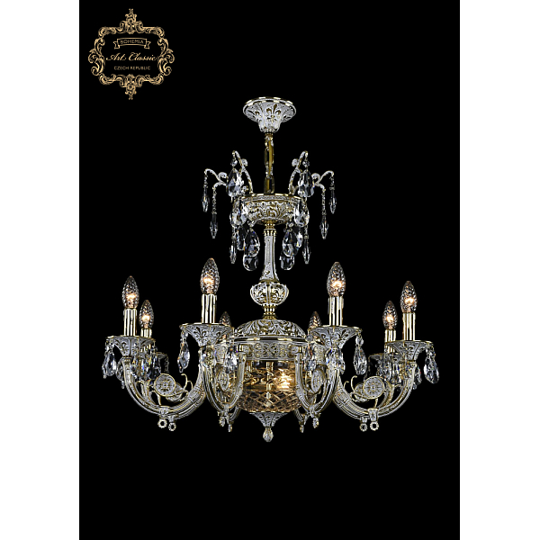 Подвесная люстра Art Classic 31.12.8.KR175SP.250IT.GW.Sp.Clear.1B