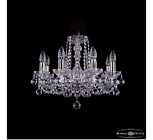Подвесная люстра Bohemia Ivele Crystal 1402/8/160 Ni Balls