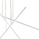 Подвесная люстра Natali Kovaltseva Line LED LAMPS 81106/3C