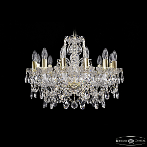 Подвесная люстра Bohemia Ivele Crystal 1411/12/195 G