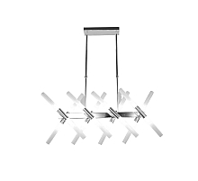 Подвесная люстра Lumina Deco Alford LDP 6036-16 CHR
