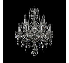 Подвесная люстра Bohemia Ivele Crystal 1415/8+4/165/2d Ni