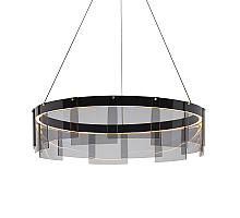 Подвесная люстра Delight Collection Stratos D8825P/M black/smoky