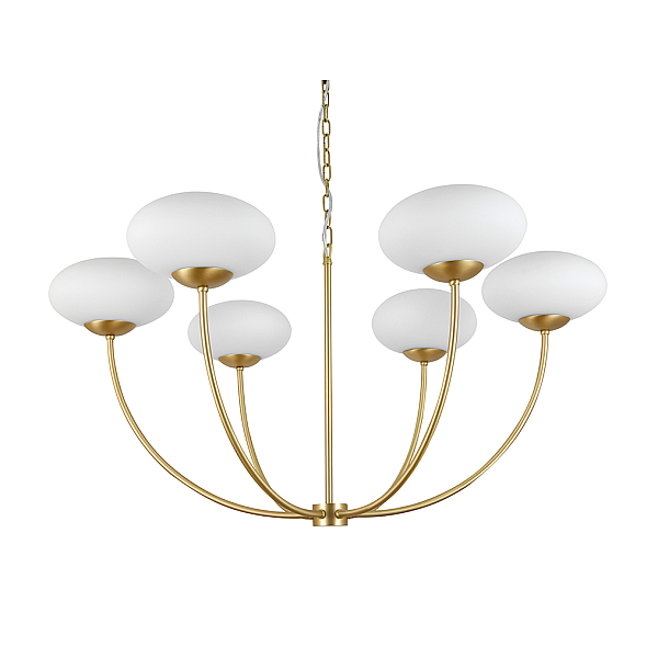 Люстра NEWPORT 3916/С brass
