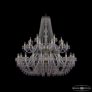 Подвесная люстра Bohemia Ivele Crystal 1410/24+12+6/530/2d G V7010