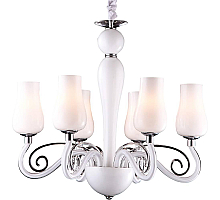 Подвесная люстра Arte Lamp Biancaneve A8110LM-6WH