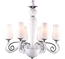 Подвесная люстра Arte Lamp Biancaneve A8110LM-6WH